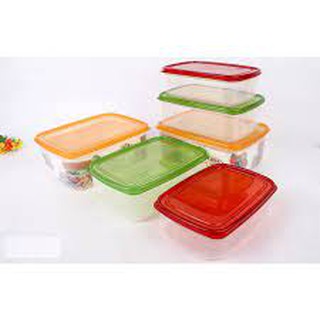 Bộ 3 hộp đựng thực phẩm Song Long 2221 (2000ml, 1300ml, 850 ml)
