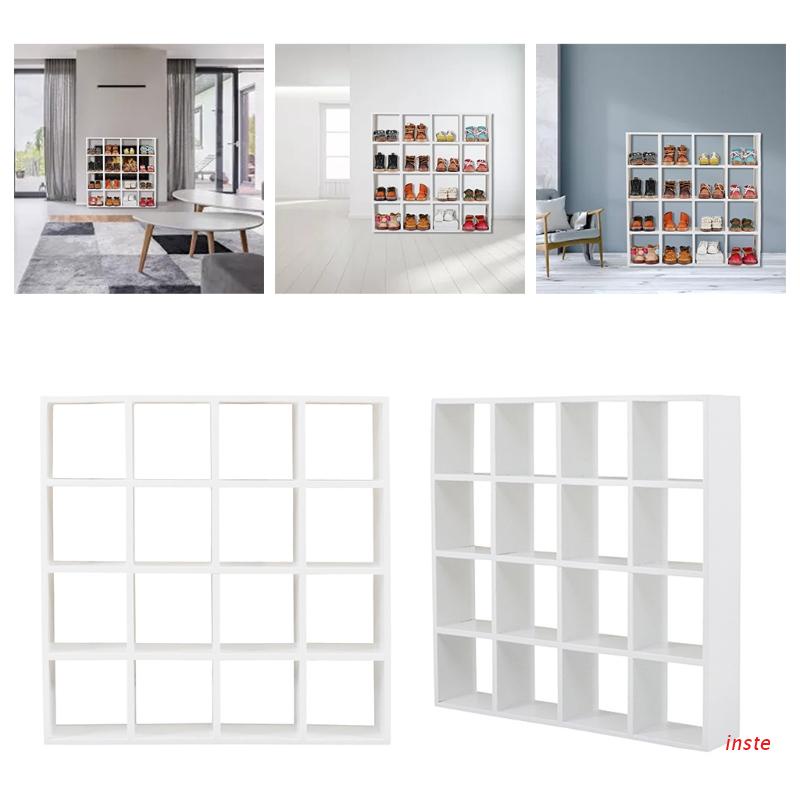 Inste Kệ Sách Treo Tường Bằng Gỗ 16 Ngăn 1: 12 Trang Trí Nhà Búp Bê
