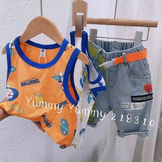 Áo ba lỗ quảng châu cho bé trai mùa hè