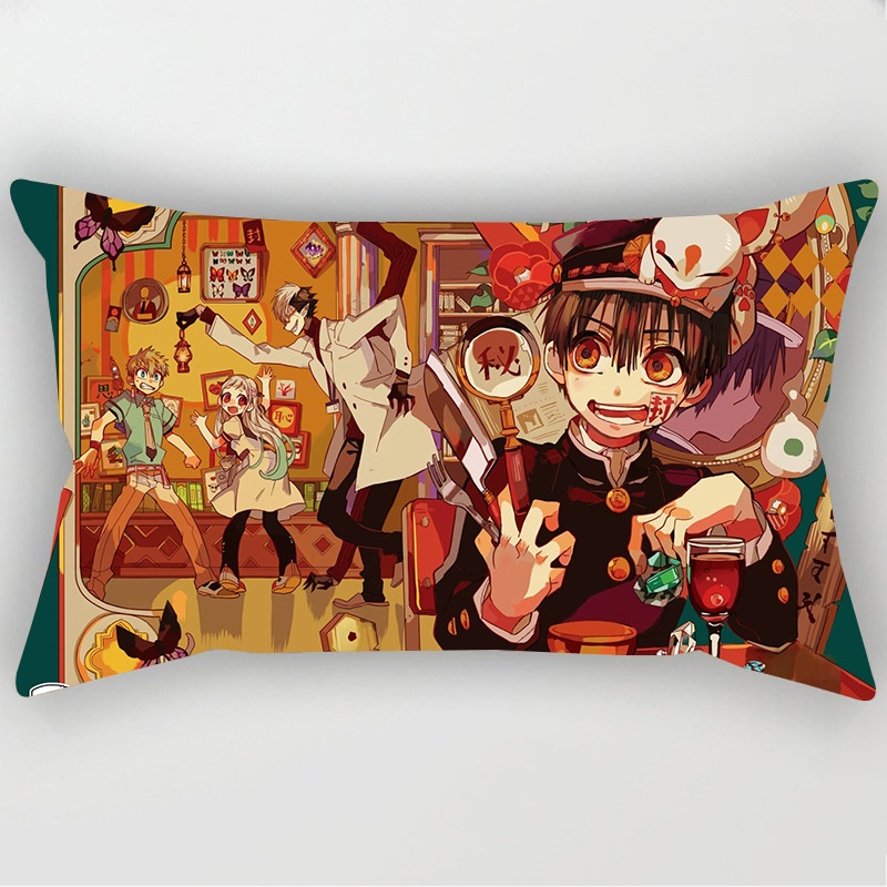 ST2 Nhà Vệ Sinh Ràng Buộc Hanako kun Anime Hình Chữ Nhật 30x50CM Gối Sofa Ô Tô Đệm Trang Trí Nhà Hanako Nene