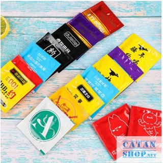 Combo 100 Gói Khăn Giấy Ướt Kiểu Dáng Giả BCS Phá Cách, Nhỏ Gọn Tiện Lợi Mang Theo Khi Cần