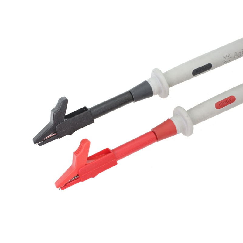 Shas 300V 15A Kẹp Cá Sấu Kẹp Kiểm Tra Điện Với 4 Mm Chuối Jack Ổ Cắm Thiết Bị Đầu Cuối Thích Hợp Cho Vạn Năng Kiểm Tra L