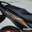 Tem rời cao cấp dán xe Winner GTR màu xám xi măng. Decal phối màu cam trắng đen bạc. Chỉnh sửa tùy theo xe