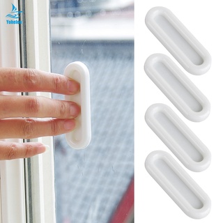 Tay Nắm Cửa Kính / Cửa Tủ Quần Áo / Ban Công Hình Oval Không Đục Lỗ
