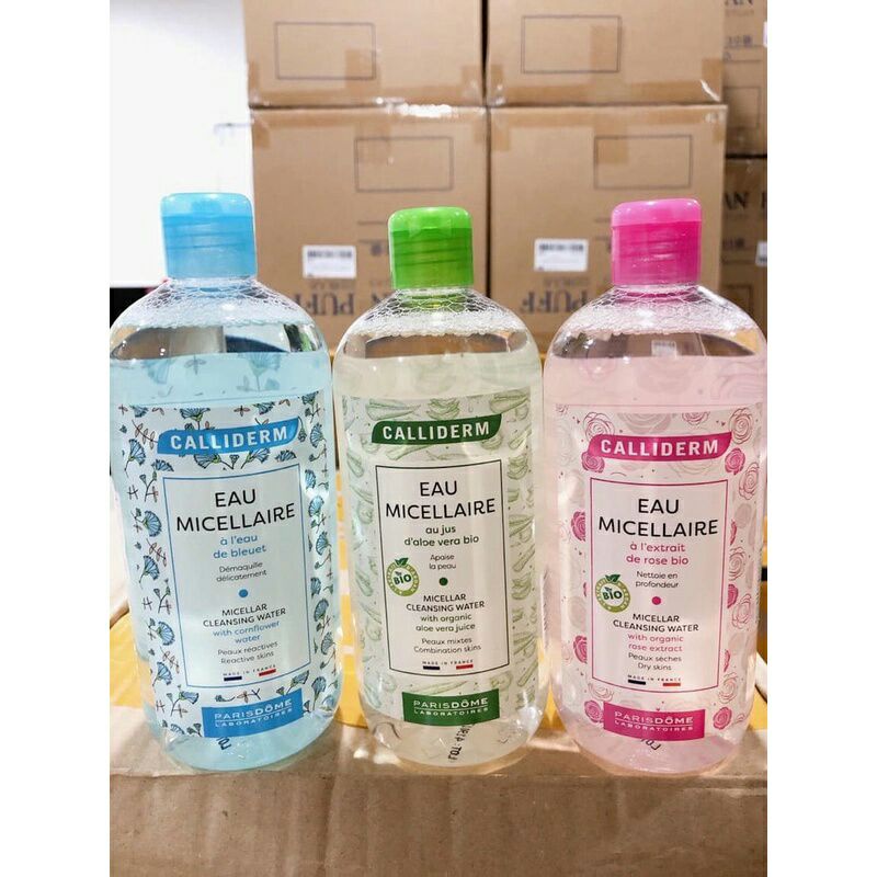 Nước tẩy trang CALLIDERM EAU MICELLAIRE 500ML | Shopee Việt Nam