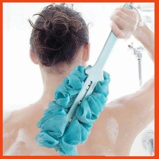 Cọ bông kì lưng có tay cầm (kèm ảnh thật)