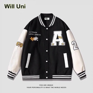 Áo Khoác Bomber A - Phong Cách Nam Nữ Will Shop Chất Nỉ Bông Cotton |  Shopee Việt Nam