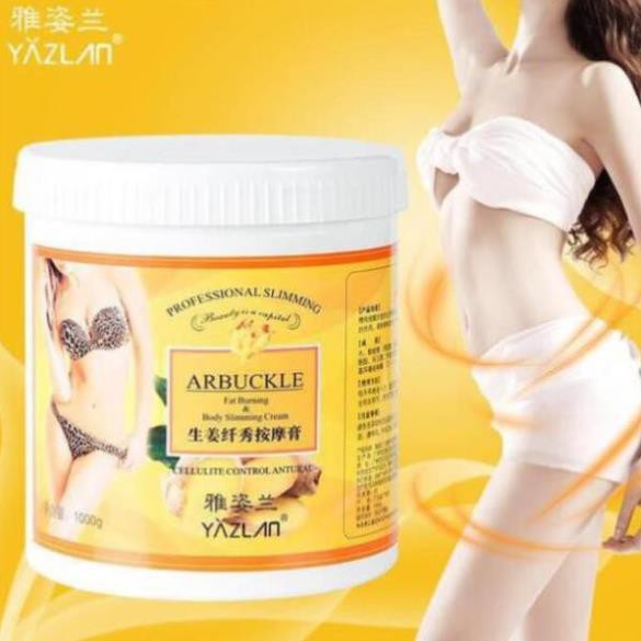 CHUYÊN SỈ kem Gừng giảm béo siêu nóng đốt cháy mỡ thừa dung tích 1000ml CAO CẤP SIÊU TỐT
