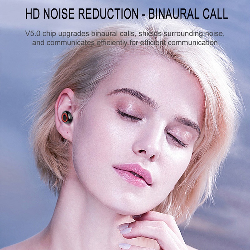 Ảnh Tai nghe thể thao VITOG Y50 TWS Bluetooth 5.0 không dây cho thiết bị Android IOS chất lượng cao 4