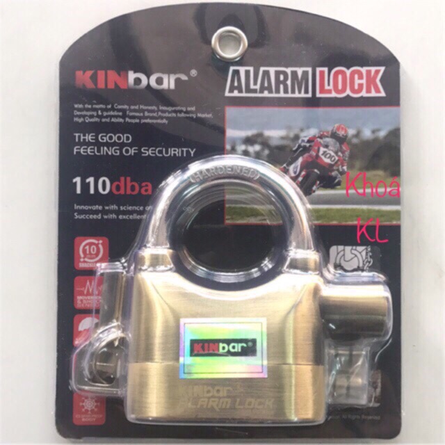 Ổ khoá báo động chống trộm KINBAR chính hãng | Shopee Việt Nam