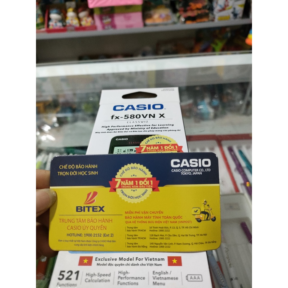 Máy Tính CASIO FX 580VN X