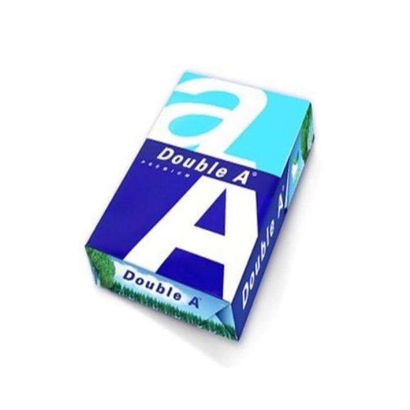 ( HOA TOC )1 ram giấy in double A / ik plus A5 (500 tờ)( giấy khổ bé ...