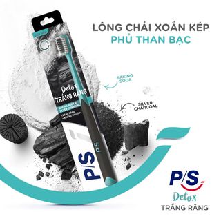 Bộ 6 bàn chải P/S White Detox trắng răng, sạch khuẩn