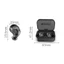 tai nghe chống nước Sansui I23 IPX7 TWS Bluetooth có trạm(đốc) sạc kiểu nhét tai dáng thể thao - Đen