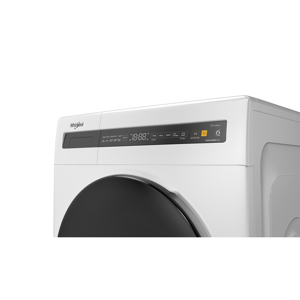Ảnh Máy giặt Whirlpool cửa trước SaniCare 10.5kg FWEB10502 2 màu xám trắng - Bảo Hành 2 Năm 4