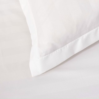 Bộ ga giường và vỏ gối 3F trắng tinh M2Tbedding ga gối nhập khẩu dành cho home stay khách sạn nhà nghỉ