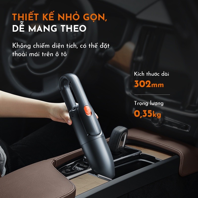 Máy hút bụi ô tô Gaabor GVCC-M4A2 phụ kiện