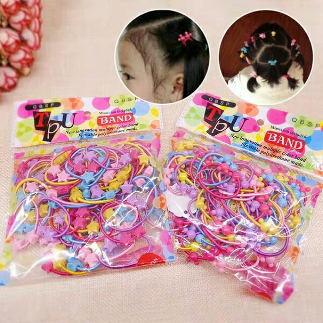 Túi 50c chun cột tóc nhiều màu
