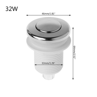 Air Pressure Switch On  Push Button For Bathtub Garbage Disposal for Whirlpoo