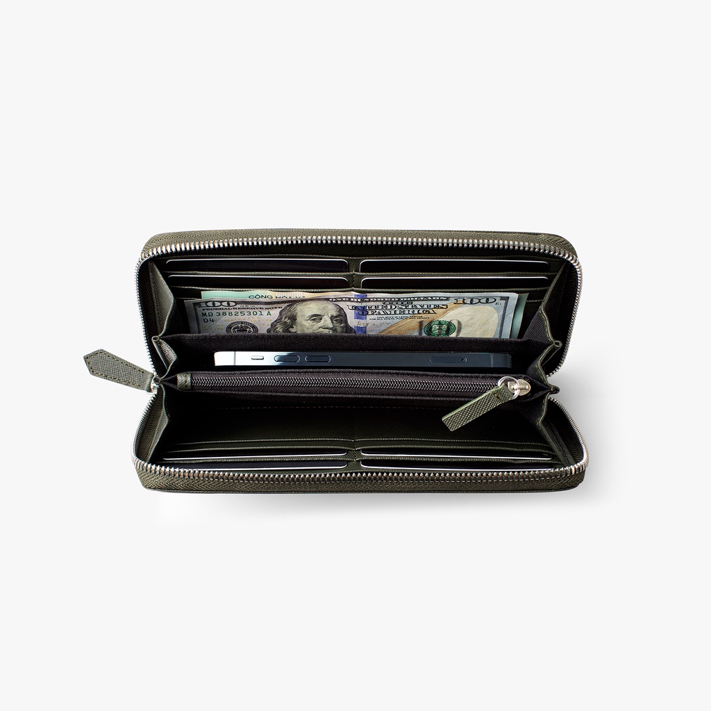 Ví Da NOME Zip Wallet XL