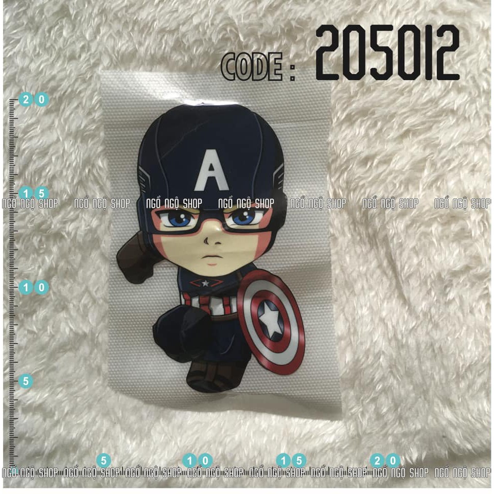 Hình ủi, hình dán nhiệt siêu anh hùng (nhiều mẫu) Shopee Việt Nam