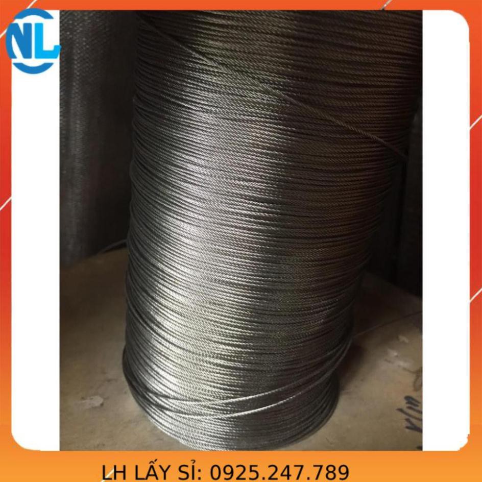 100m cáp inox 304 loại 1.5ly, dây cáp không han rỉ chuẩn cáp inox 304 ...