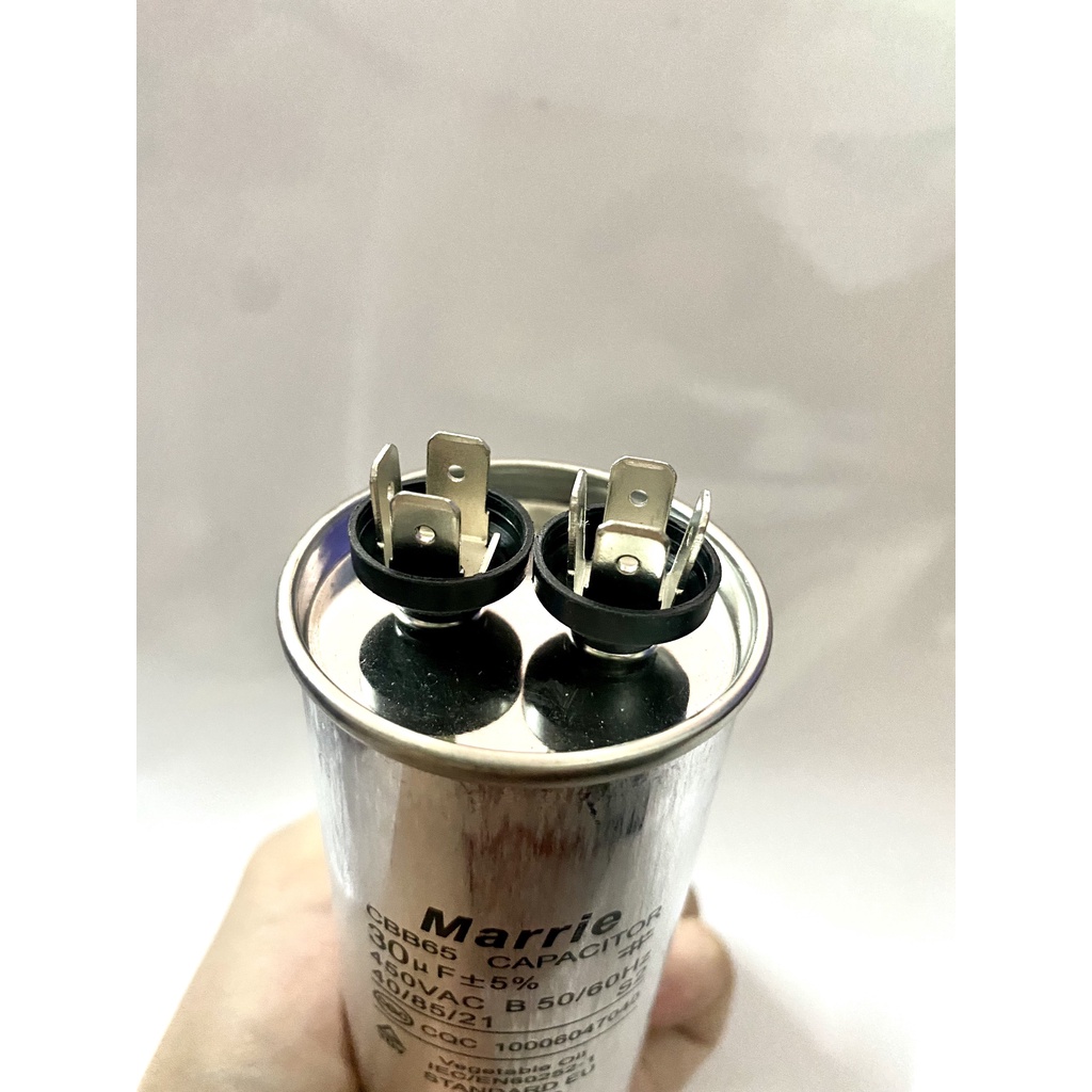 (VTĐL)Tụ điều hòa 12 15 20 25 30 35 40 45 50 60uf dành cho máy lạnh