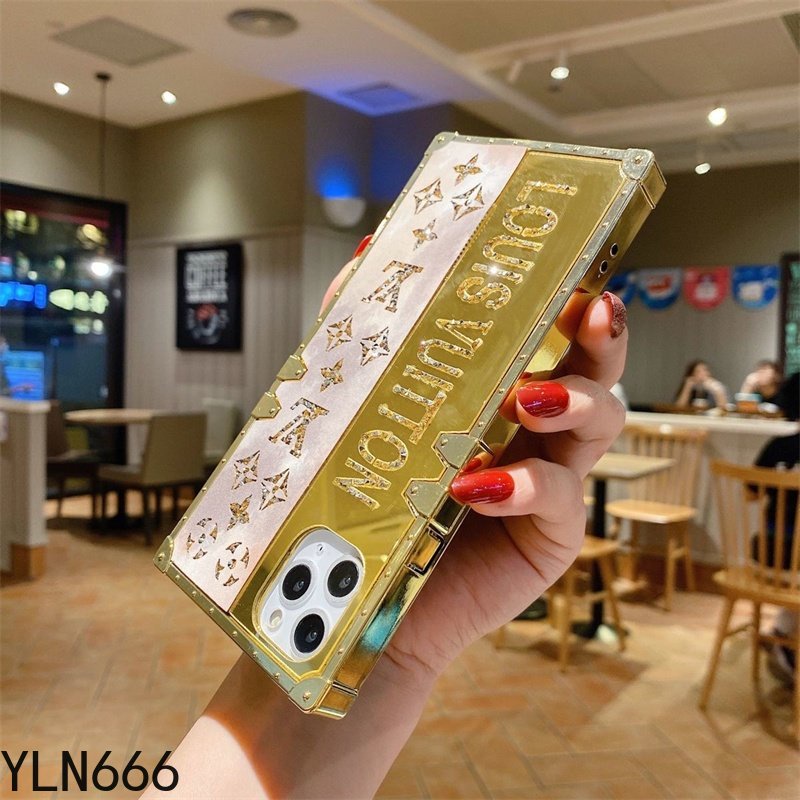 Huawei NOVA 2S 3i 4 4E 5 5i 5PRO NOVA6 6SE NOVA7i 7 7SE 7PRO 8 8PRO 9 9SE 10 10PRO P20 P30 P40 P50 PRO Vỏ điện thoại gương vàng thời trang Vỏ bảo vệ chống rơi
