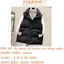 Áo phao nữ không tay đệm cotton dáng ngắn thời trang thu đông phong cách Hàn Quốc FIZANO