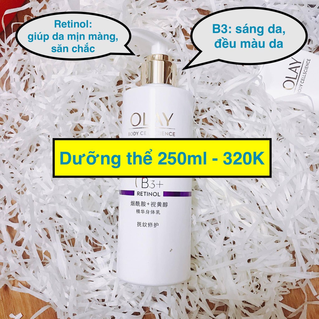 Dưỡng Thể Olay B3 + Retinol Bản Trung | Shopee Việt Nam