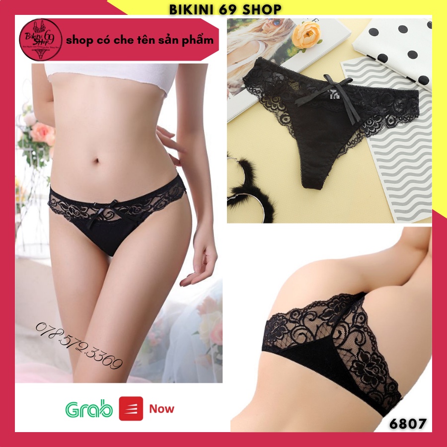 👙Quần Lót Nữ Ren Kiểu Cao Cấp Mềm Mại siêu sexy gợi cảm - BIKINI 69 SHOP  mã 6807👙 | Shopee Việt Nam