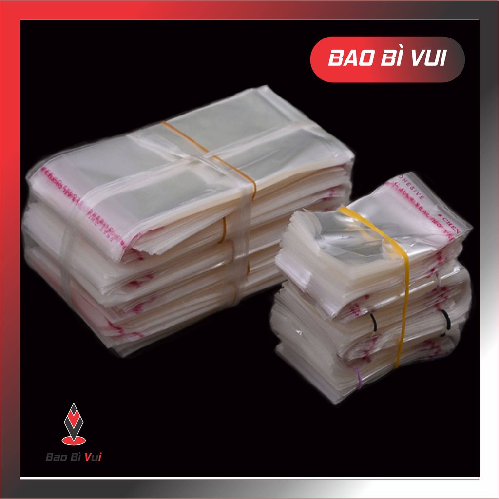 [1kg] Túi nilon đựng bao lì xì OPP băng keo dán miệng