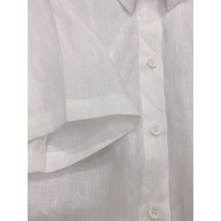 (Sẵn HCM) Áo sơ mi nữ tay ngắn 100% LINEN, 12 màu - JUNE LINEN #A10