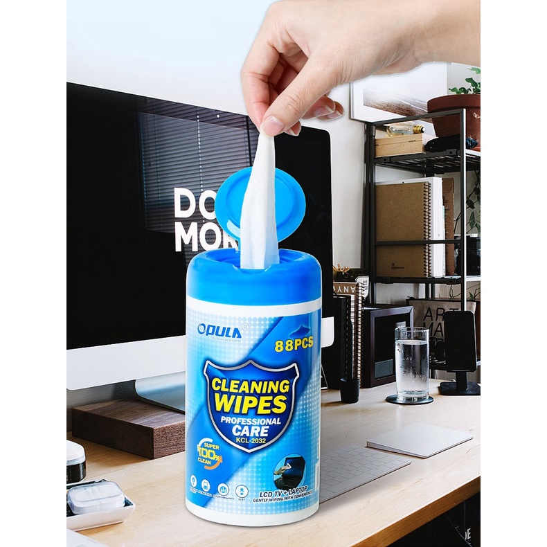 Hộp 88 Cái Khăn Vệ Sinh Macbook/Laptop/Lens/Máy ảnh/Điện thoại Khăn Rút