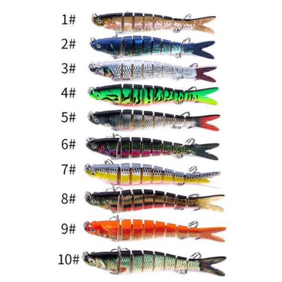 10cm 11g Gewang belanak klon dụ umpan toman ikan whobbler giải quyết pancing câu cá minnow đúc bass softbait Gewang Killer Swimbait Mồi câu cá Mồi giả Wobbler