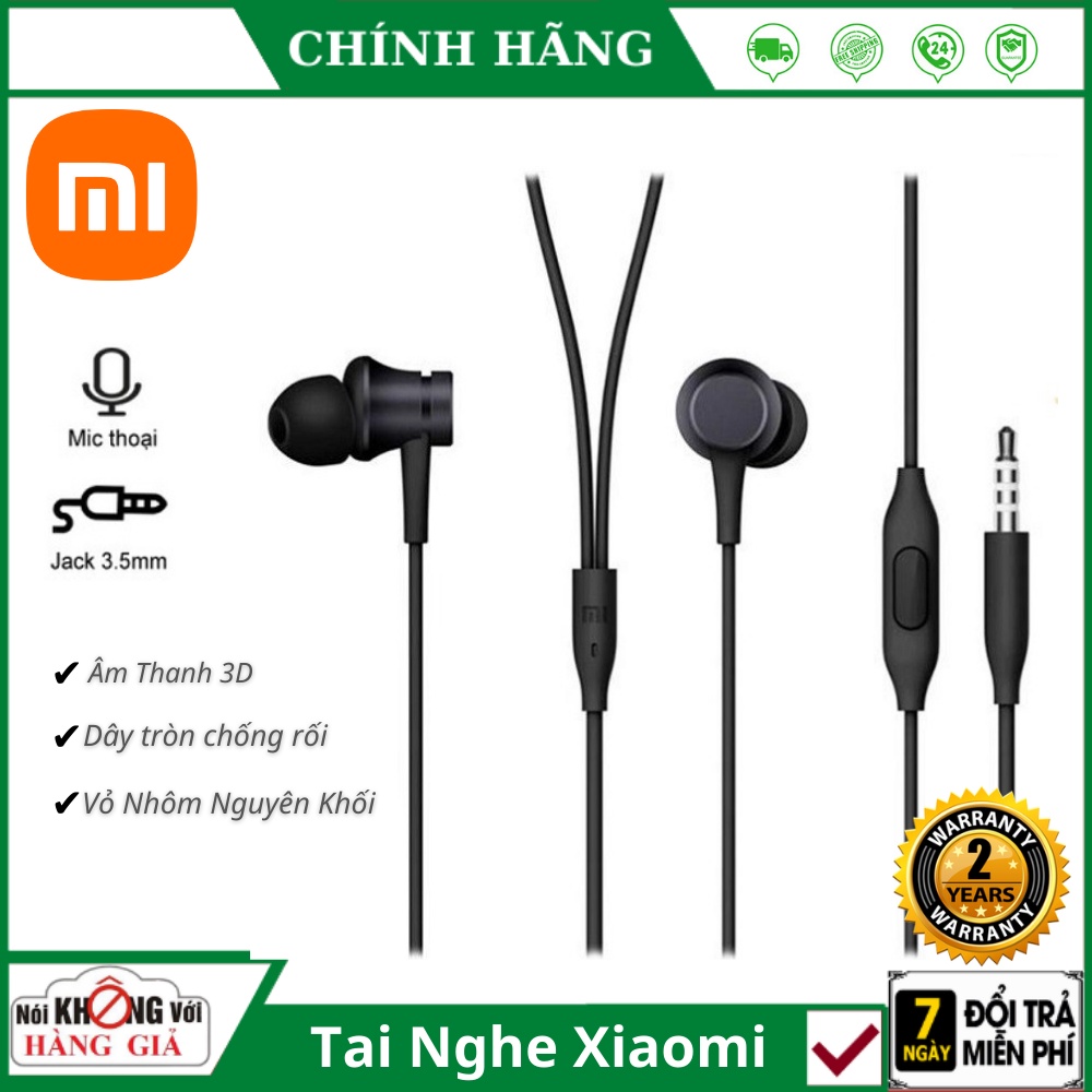 Tai Nghe Xiaomi Mi Earphone Basic (Global Version) | Hàng Chính Hãng