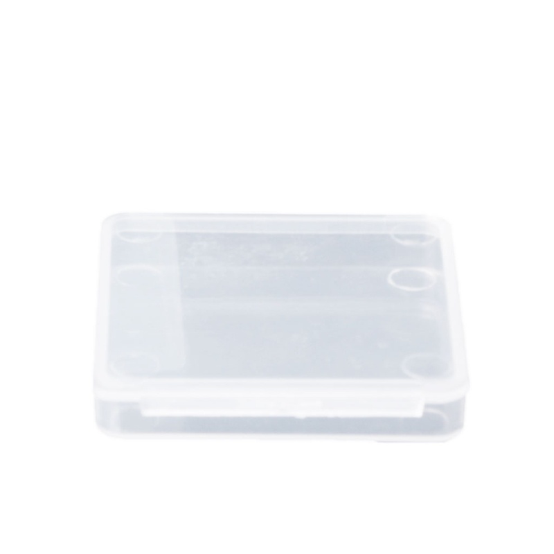 Small Square Clear Plastic Jewelry Storage Boxes Beads  for Case Container