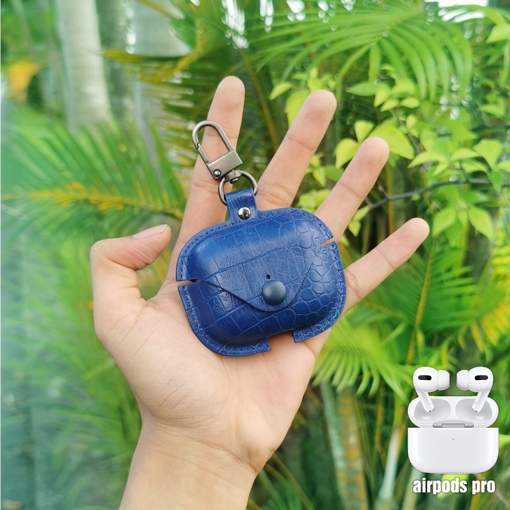 bao da airpod pro (5 màu da tùy chọn)