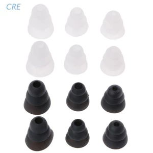 Set 3 cặp nút tai nghe bằng silicon thay thế cho tai nghe nhét tai cỡ S/ M/ L