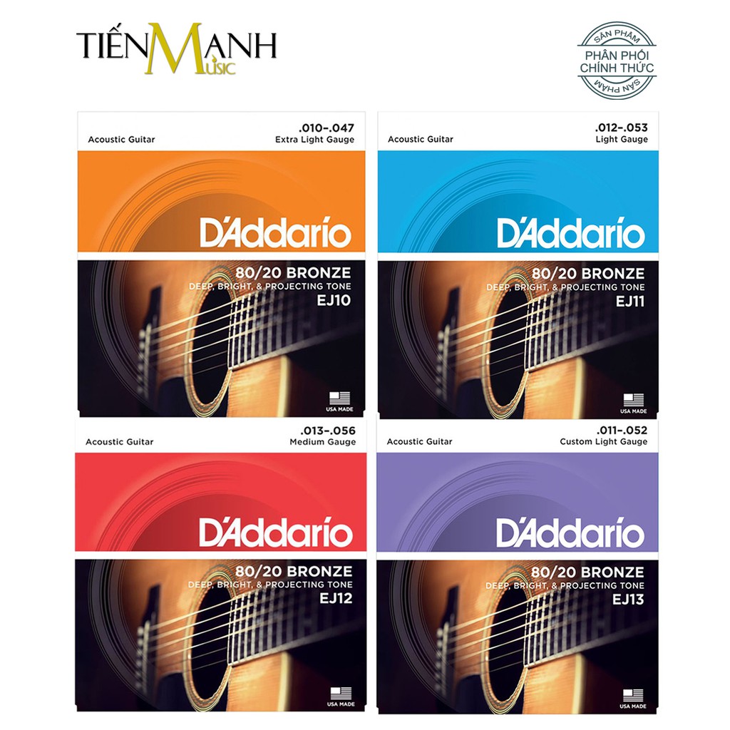 D'Addario Corde Chitarra Acustica | Corde Per Chitarra Acustica | Corde Acustica | EFT17 Set Corde Acustica Flat Tops Phosphor, Bronzo, 13-56 - Foto 9