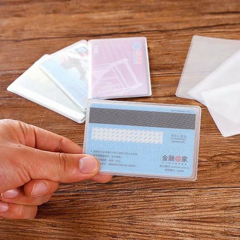 combo 5Vỏ bọc CCCD thẻ học sinh thẻ ATM các loại giấy tờ cá nhân chống xước ,chống nước