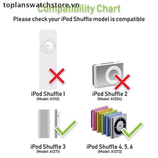 Cáp sạc / truyền dữ liệu USB thích hợp cho Shuffle thế hệ thứ 6 5 thứ 3 thứ 4
