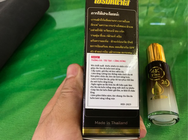 Serum 4k plus trắng da tái tạo căng bóng da