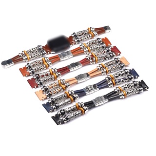 Retro Chính Hãng Da Dây Đeo Đồng Hồ 20 Mm 22 Mm Vòng Tay Da Bò Đa Năng Đồng Hồ Dây Đeo Đồng Hồ Retro Handmade Lắc Tay ​Dây đeo cổ điển cổ điển nam nữ