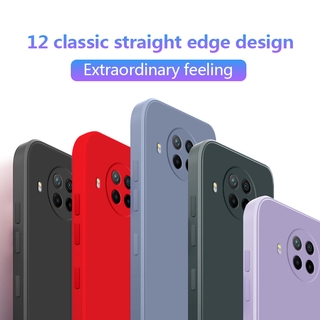 Ốp Lưng Silicon Mềm Chống Sốc Màu Trơn Cho Xiaomi Mi 11 Mi 10s Mi 10t Pro Poco F3