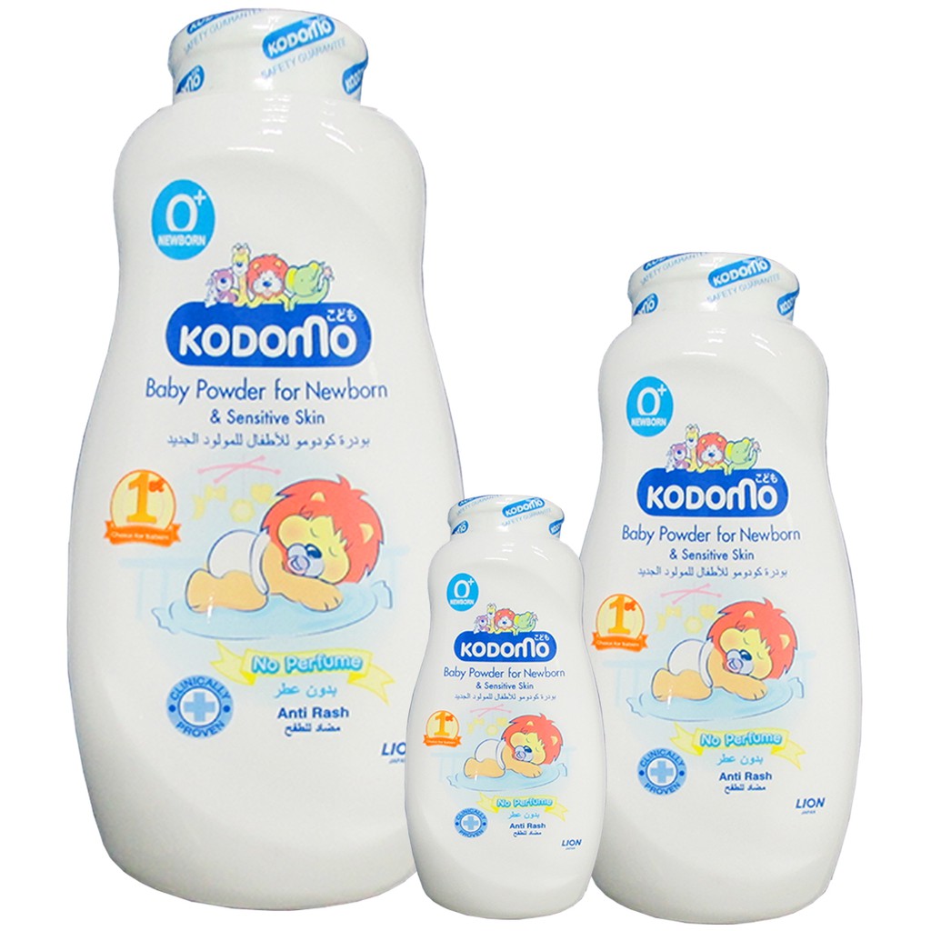 Ảnh Phấn rôm Kodomo Newborn & Sensitive Skin 180g 2