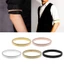 Flgo 1Pc Nhiều Màu Sắc Áo Sơ Mi Kim Loại Tay Vòng Tay Vòng Tay Cho Dây Co Giãn Garters