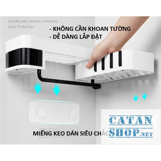 Kệ để đồ nhà tắm xoay 180 2 tầng sang trọng, kệ để đồ gia đình xoay siêu chắc chắn GD236-KNTXoay