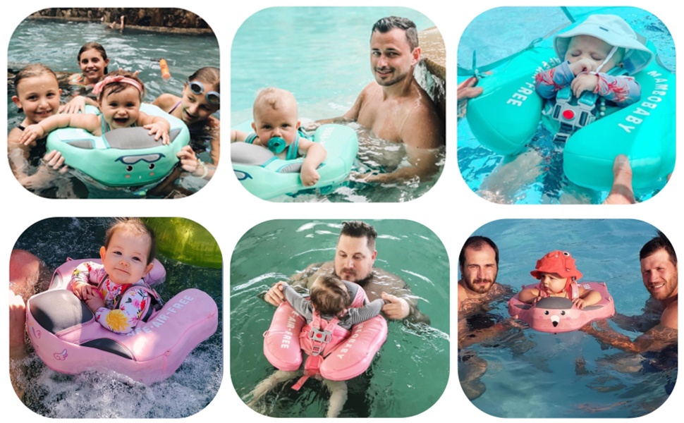 Phao bơi ngực Mambobaby cho bé