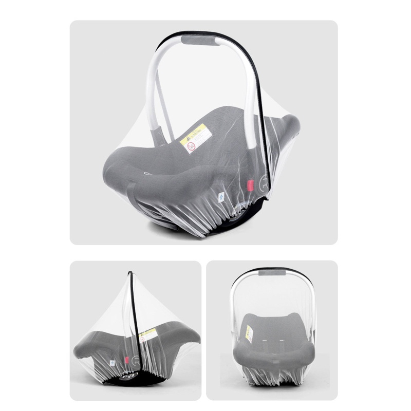 Kelnny Lưới Muỗi Côn Trùng Lưới Cho Xe Đẩy Bé Bug Net Cho Xe Đẩy Buggy Pram Tay Giá Đỡ Bassinets Ngoài Trời Tra